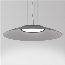 Delta Light ZOOVER 140 DOWN-UP LIGHT GREY Lampe a suspension