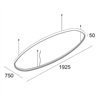 Delta Light SUPERLOOP HC SBL OVAL M Lampe a suspension