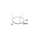 Delta Light SUPERLOOP SLIM IN 70 SBL Hanglamp
