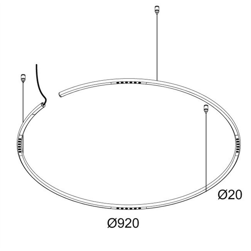 Delta Light LASS-OH! R90 - 4 Hanglamp