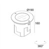 Delta Light Logic 190 R Honeycomb lampe de sol