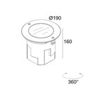 Delta Light Logic 190 R Linear Grondlamp