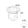 Delta Light Logic 190 R Ok Honeycomb lampe de sol