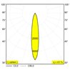 Delta Light Logic 190 R Refl Honeycomb floor lamp