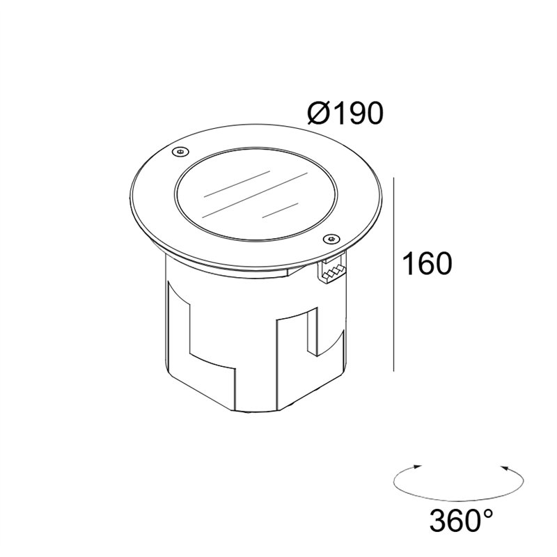 Delta Light Logic 190 R Sp lampe de sol
