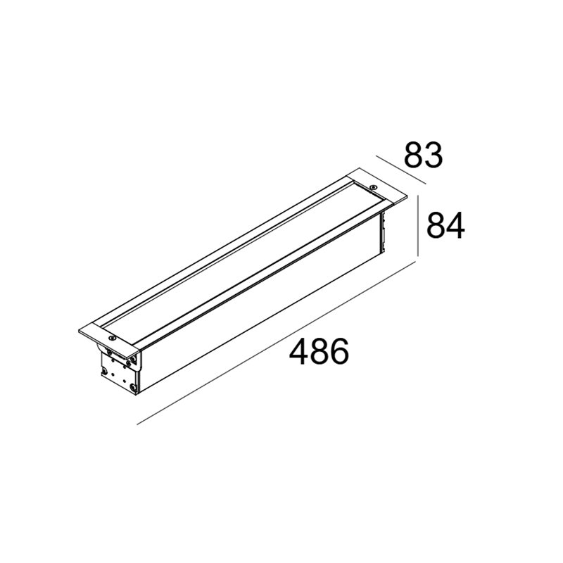 Delta Light Logic Linear 440 Wallgrazer lampe de sol