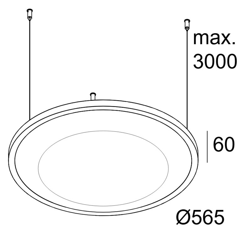 Delta Light SOLI - SHHH 60 C SCARLET Hanglamp
