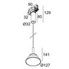 Delta Light Toupe Ac Adm suspension lamp