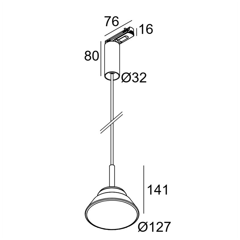 Delta Light Toupe Ac Adm1F lampe a suspension