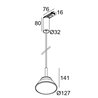 Delta Light TOUPE AC ADM1F Hängelampe