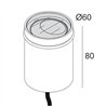Delta Light Logic 60 R Wallwash Sbl floor lamp