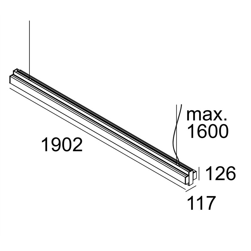 Delta Light One-And-Only P20 Down-Up lampe a suspension