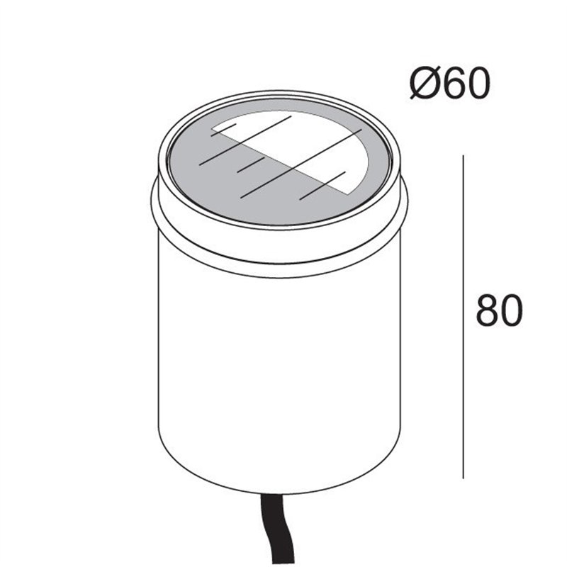 Delta Light LOGIC 60 R MOON 24V Inbouwlamp