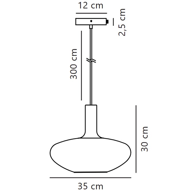 Nordlux Alton 35 lampe a suspension