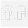 Astro Micro Recess Unswitched Wandlampe