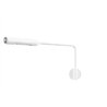Applique murale Lumina Flo Wall M sans alimentation LED avec tête orientable et variateur à 2 niveaux