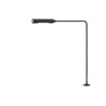 Lampe de table Lumina Flo Grommet F20 avec tête orientable, variateur à 2 niveaux et fixation Grommet.