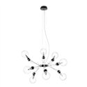 Lumina Matrix Otto hanglamp met acht afzonderlijke lampen, dimbaar en geschikt voor E27 lichtbronnen.