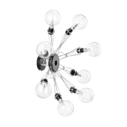 Applique / Plafonnier Lumina Matrix Otto/P avec 8 lampes, dimmable et compatible avec ampoules E27.