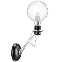 Applique / Plafonnier Lumina Matrix Mono avec 1 lampe, dimmable et compatible avec ampoule E27.