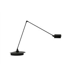 Lampe de table Lumina Daphine Cloe LED avec tête orientable et bras réglable.