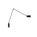 Lumina Daphine Cilindro LED tafellamp met draaibare kop en verstelbare arm.