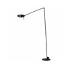Lumina Elle LED floor lamp with adjustable design and dimmable switch.