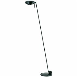 Lumina Elle 1 LED Stehlampe mit verstellbarem Design und integriertem Dimmschalter.