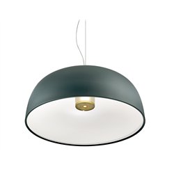 Lampe à suspension Lumina Tia 600 avec design raffiné, diamètre 60 cm et longueur de suspension jusqu’à 300 cm.