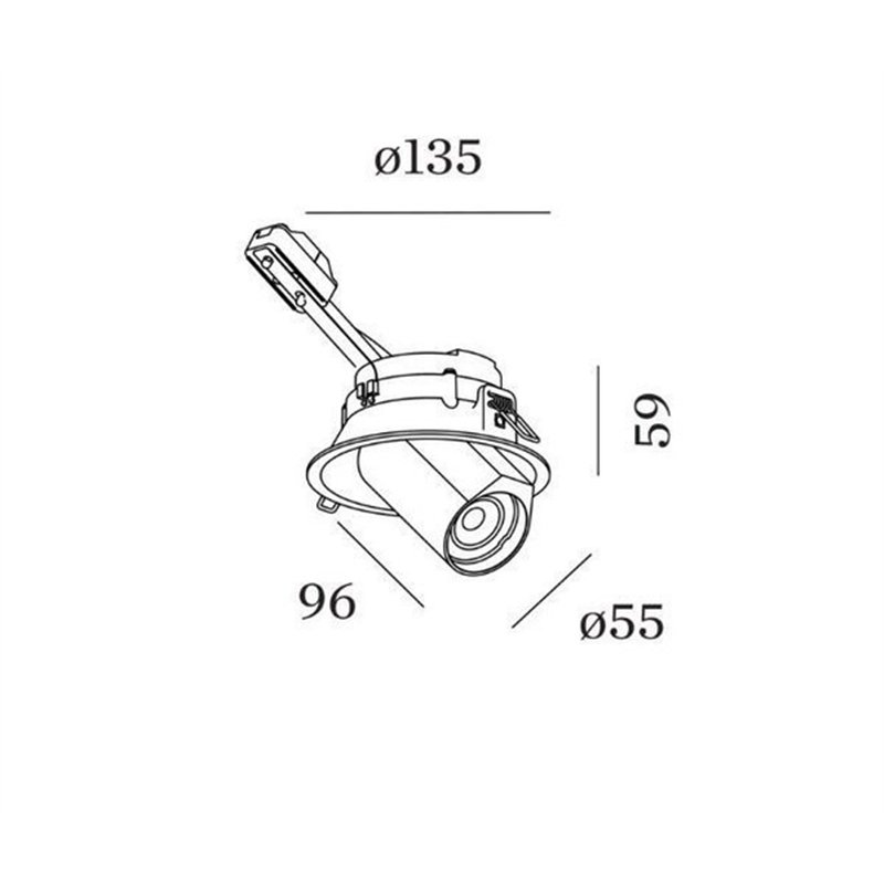 Wever & Ducré Bliek Round 1.0 LED Einbaustrahler