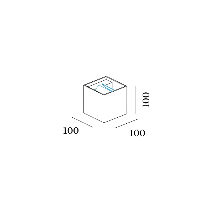 Wever & Ducré Box Wall 1.0 QT14 Wall lamp