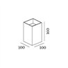 Wever & Ducré Box Wall Outdoor 3.0 Wandlampe