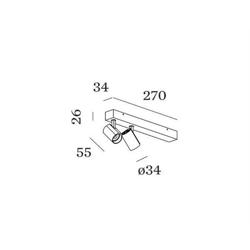 Wever & Ducré Ceno Surface 2.0 Plafonnier