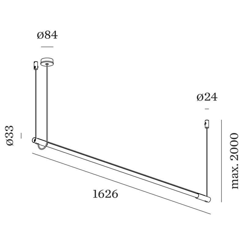 Wever & Ducré Darf 4.1 Hanglamp