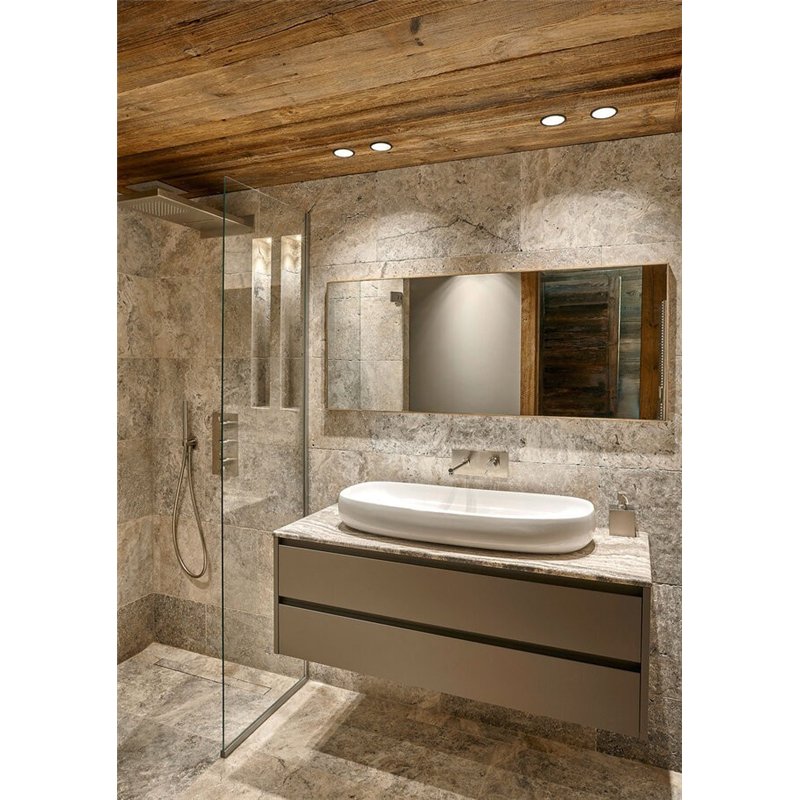 Wever & Ducré Deep IP44 1.0 PAR16 bladveren Inbouwspot
