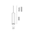 Wever & Ducré Hexo Suspended 3.0 PAR16 Hanglamp