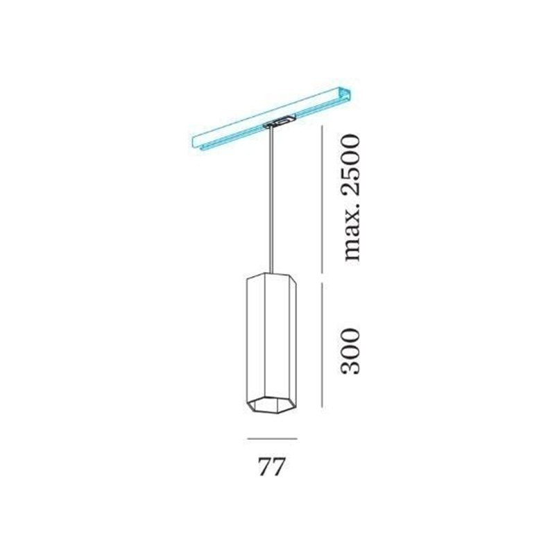 Wever & Ducré Hexo On Track 3-phase 3.0 PAR16 Trackverlichting