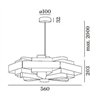 Wever & Ducré J.J.W. 04 Lampe à suspension