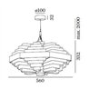 Wever & Ducré J.J.W. 042 Lampe à suspension
