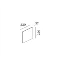Wever & Ducré Miles 2.0 Carré Wandlamp