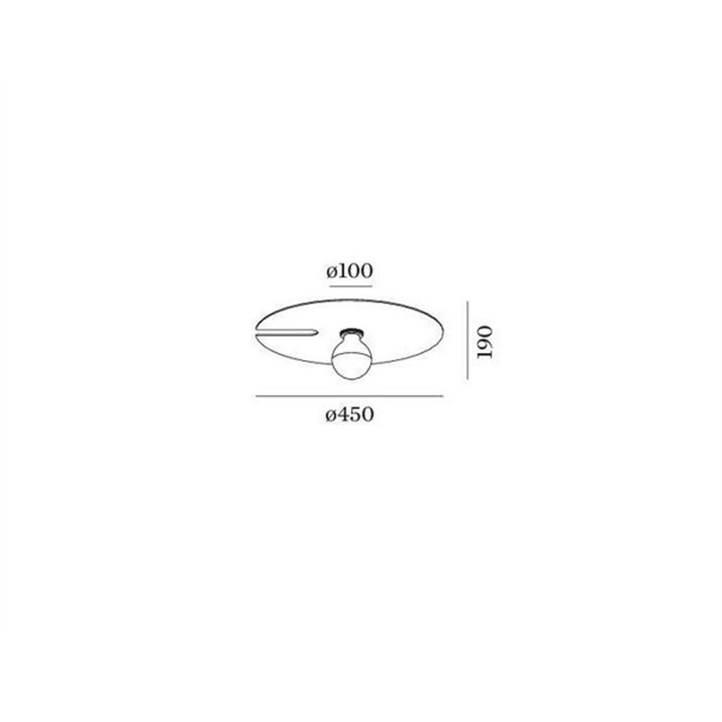 Wever & Ducré Mirro 2.0 Plafondlamp / Wandlamp