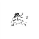 Wever & Ducré Plano 1.0 LED Inbouwspot