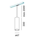 Wever & Ducré Ray On Track 3.0 PAR16 3-phase Trackverlichting