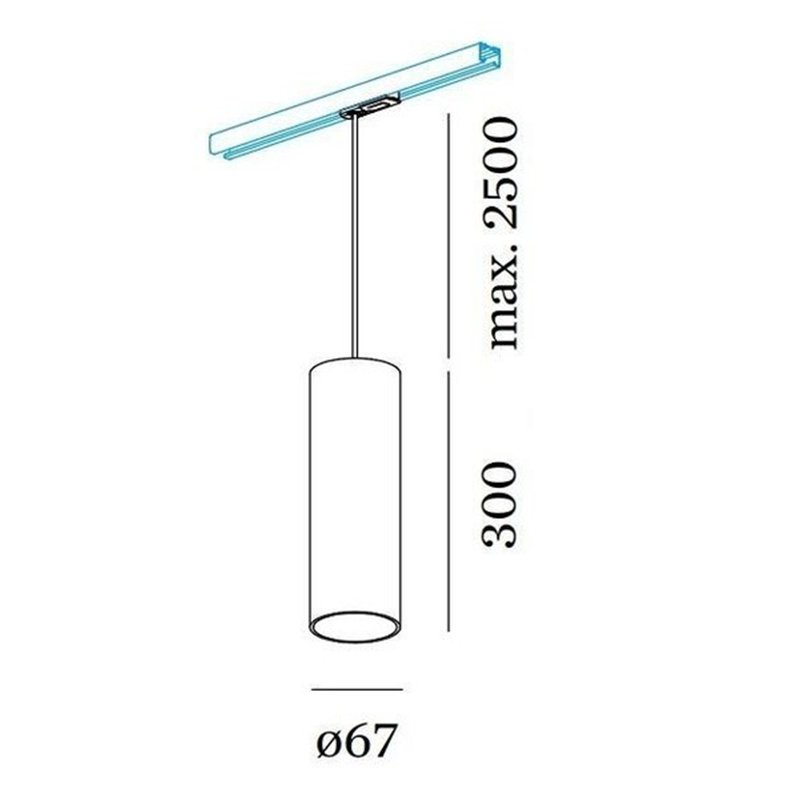 Wever & Ducré Ray On Track 3.0 PAR16 3-phase Trackverlichting