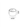 Wever & Ducré Ray Wall 1.0 QT14 Wall lamp