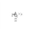 Wever & Ducré Rini Sneak IP44 1.0 PAR16 Spot encastré