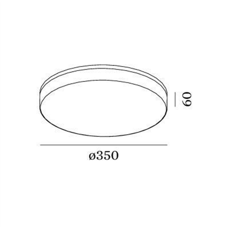 Wever & Ducré Rob IP44 3.5 Plafonnier