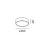 Wever & Ducré Roby IP44 1.6 Deckenlampe