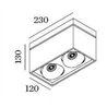 Wever & Ducré Sirro 2.0 PAR16 Ceiling lamp
