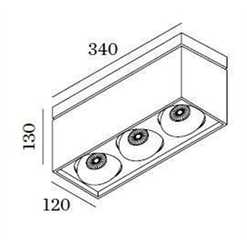 Wever & Ducré Sirro 3.0 PAR16 Plafondlamp